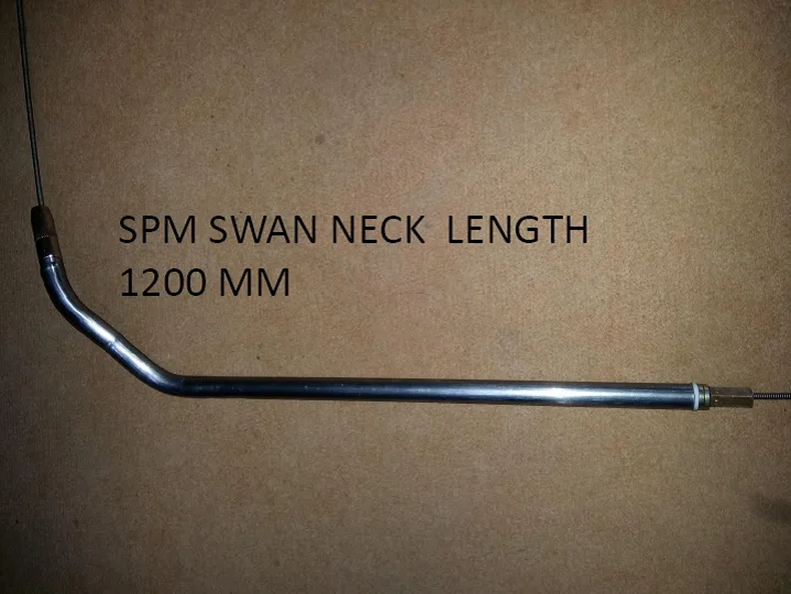 SPM swan neck for welding torch, 1200mm